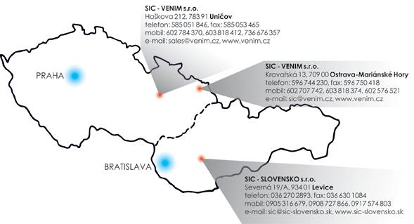 PROFIL SPOLEČNOSTI / OBSAH / KONTAKTY Prof