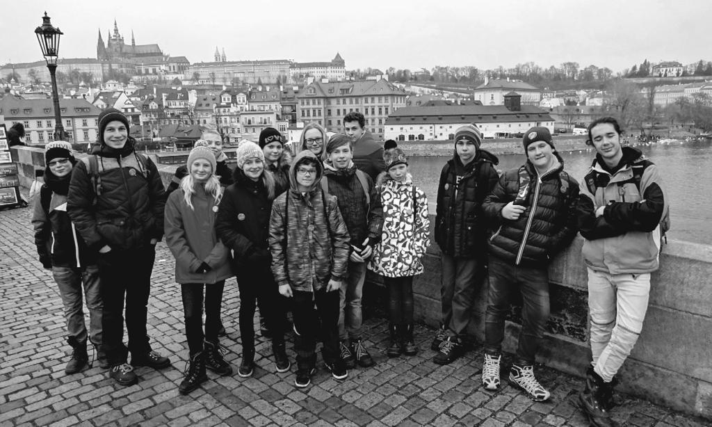 Třináct zájemců z řad žáků 7. ročníků se zúčastnilo akce Ledová Praha, která se koná každoročně o pololetních prázdninách.