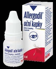 (1 sáček = 24,83 Kč) roztok 6 ml L éčí příznaky alergického zánětu
