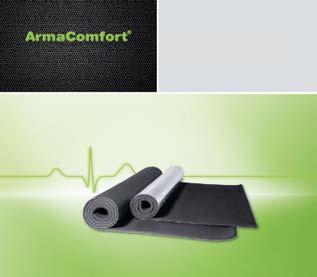 speciální aplikace ArmaComfort Ceny na vyžádání formou poptávky ArmaComfort je sendvičový materiál, který se vyznačuje spojením výborné akustické vlastnosti