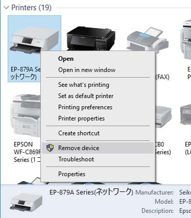 Řešení problémů Pokud nemůže tiskárna tisknout pomocí připojení USB, vyzkoušejte následující možnosti. Odpojte kabel USB od počítače.