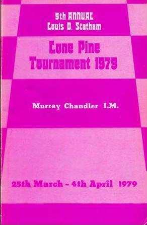 (Brožura o turnaji v Lone Pine 1979 byl to jeden z nejlépe obsazených Openů té doby v USA celá serie trvala od roku 1971 do 1983) Seirawan,Yasser - Browne,Walter S [A27] Lone Pine, 1979 1.