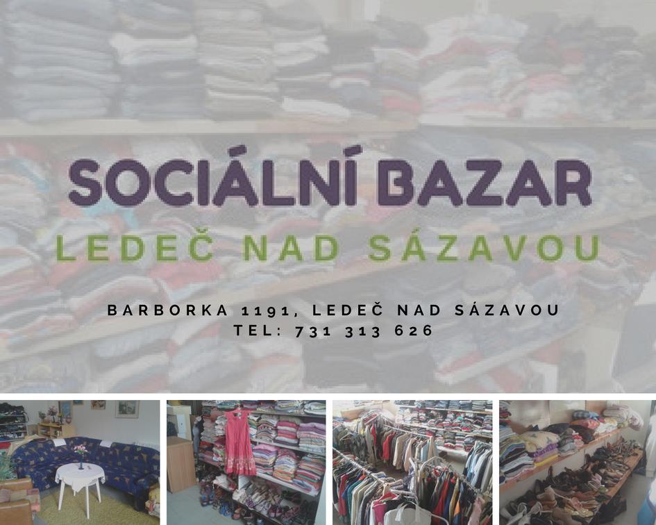 Sociální bazar Sociální bazar je součástí registrované sociální služby Centrum denních služeb Barborka.