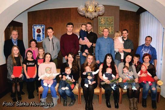 Vítání nových občánků městyse Ve středu 13. února 2019 se uskutečnilo v obřadní síni městyse Strunkovice nad Blanicí vítání občánků.