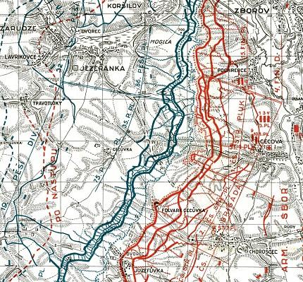 PŘÍLOHA ORIENTACE NA BOJIŠTI SOUHRN MAP, FOTOGRAFIÍ A INFORMACÍ Z PRŮZKUMU PROVEDENÉHO ČESKOMORAVSKOU PRACOVNÍ SKUPINOU V ČERVNU 2010 Průzkum bojiště byl jedním z hlavních bodů našeho