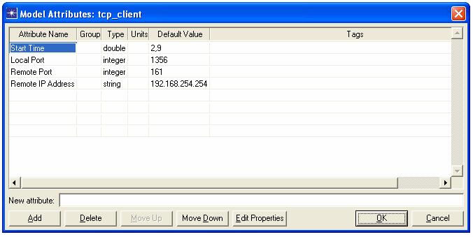 definují lokální a vzdálený TCP port, přes které bude komunikace probíhat. Remote IP Address udává IP adresu serveru. Obr.