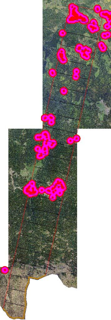 Dílčí cíl 7 - Návrh nových metod managementu ekosystémů v souvislosti s ochranou biodiversity Práce probíhající v roce 2009 se týkaly následující plánované aktivity: 7-01 Nové prvky managementu lesů