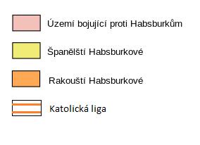 Proto můžeme celou Třicetiletou válku rozdělit na několik fází pojmenovaných podle zemí, v nichž (a o něž) se především bojovalo nebo jejichž vojska byla hlavními nositeli válečné aktivity.