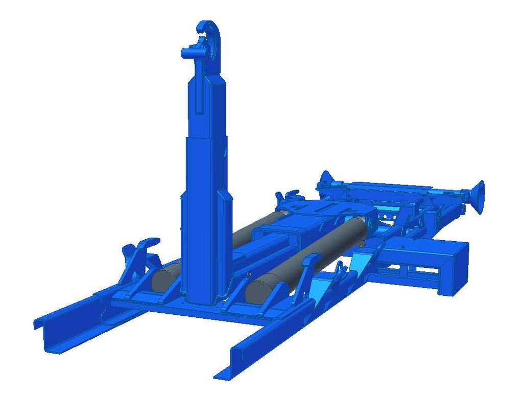 JEDNORAMENNÝ MECHANISMUS HOOKLOADER / ABROLLKIPPER