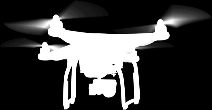 Pojem UAV bude používán v obecnějším slova smyslu pro popis libovolného bezpilotního létajícího prostředku. Obrázek 1.1.: DJI Phantom 3 Proffesional, převzato z http://www.dji.