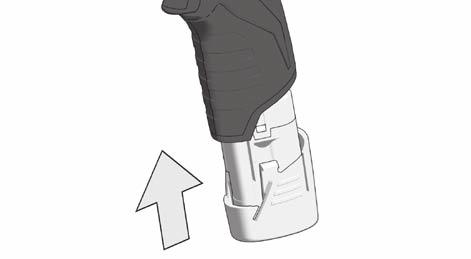 1 Remove the battery pack before starting any work on the machine. Vor allen Arbeiten an der Maschine den Wechselakku herausnehmen Avant tous travaux sur la machine retirer l accu interchangeable.