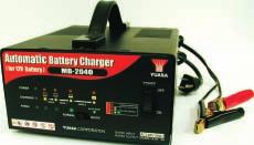 6/12 volt switch Provides up to 16 volts (in 12 volt mode) to enable recovery of sulfated batteries during pre-qualification stage 28 day Charge Recycle re-evaluates battery status for long term