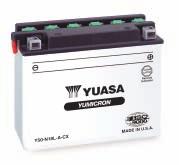 YuMicron CX For increased power, less maintenance and longer life, YuMicron CX is the battery of choice.