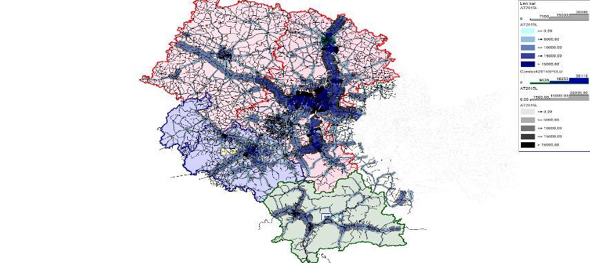 Jedná se o největší a nejdetailnější model dopravy v rámci daného území, který byl dosud zpracován.