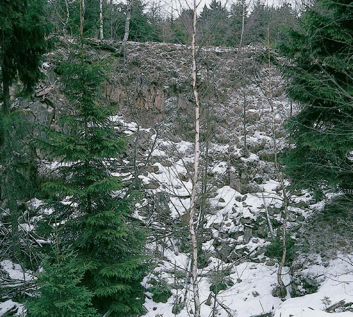 Okres Rokycany GEOLOGIE V opu tûném stûnovém lomu vystupují mocné polohy kfiemenn ch pískovcû a jílovcû libeàského souvrství (stfiední ordovik, stupeà beroun).