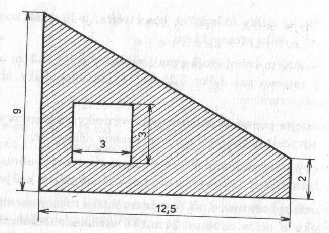 24. V pravoúhlém lichoběžníku mají základny délky 9 cm a 5 cm. Délka kratšího ramene je 3 cm. Vypočítejte jeho obsah a obvod. 25. Parcela má tvar kosočtverce.