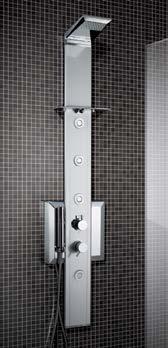 H OT COLD made in Italy sprchové panely SHOWER SYSTEM SHOWER SYSTEM - nový směr ve sprchování.