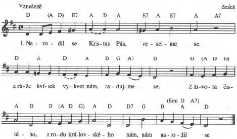 NARODIL SE KRISTUS PÁN 8. Ponížení přijal, veselme se, by nám nebe získal, radujme se. Z života... 9. Pánem jsa všech pánů, veselme se, snášel pro nás hanu, radujme se. Z života... 10.