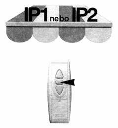 2.4.3 Vyvolání mezipolohy Pro najetí markýzy do mezipolohy stiskněte tlačítko STOP/IP na ovladači. Markýza se přitom musí nacházet v jedné z koncových poloh.