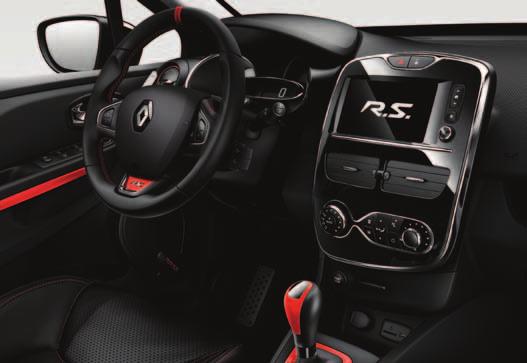 FOCUS VÝBAVA 21. STOLETÍ 3. 2. 4. 5. KAŽDODENNÍ POTĚŠENÍ 1. Technologicky vyspělý VŮZ PRO POTĚŠENÍ Nový Renault Clio R.S. 200 EDC se o vás postará jako nikdo jiný!
