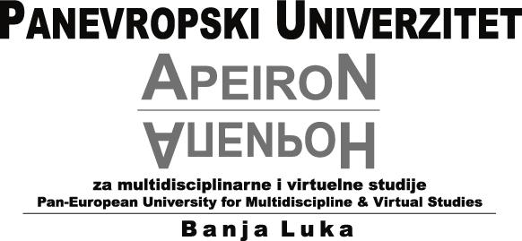 UDK: 33 ISSN 2232-8823 (Print) ISSN 2232-9633 (Online) Časopis za ekonomiju i tržišne