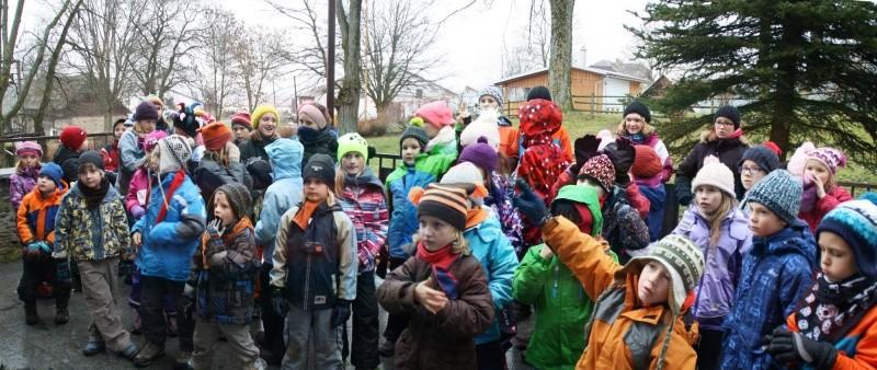 V prosinci jsme sice nejely na žádnou výpravu, ale aspoň jsme opět vyrazily na trojdenní výlet společně s Táborníky.