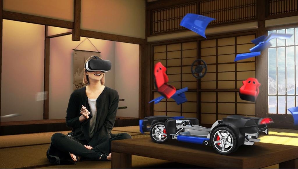 MADFINGER GAMES MONZO VR Virtuální realita (VR) je využívána pouze v části počítačových her.