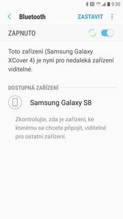 32 z 36 Bluetooth - párování přístrojů Připojení. 3. Dále zvolíte Bluetooth.