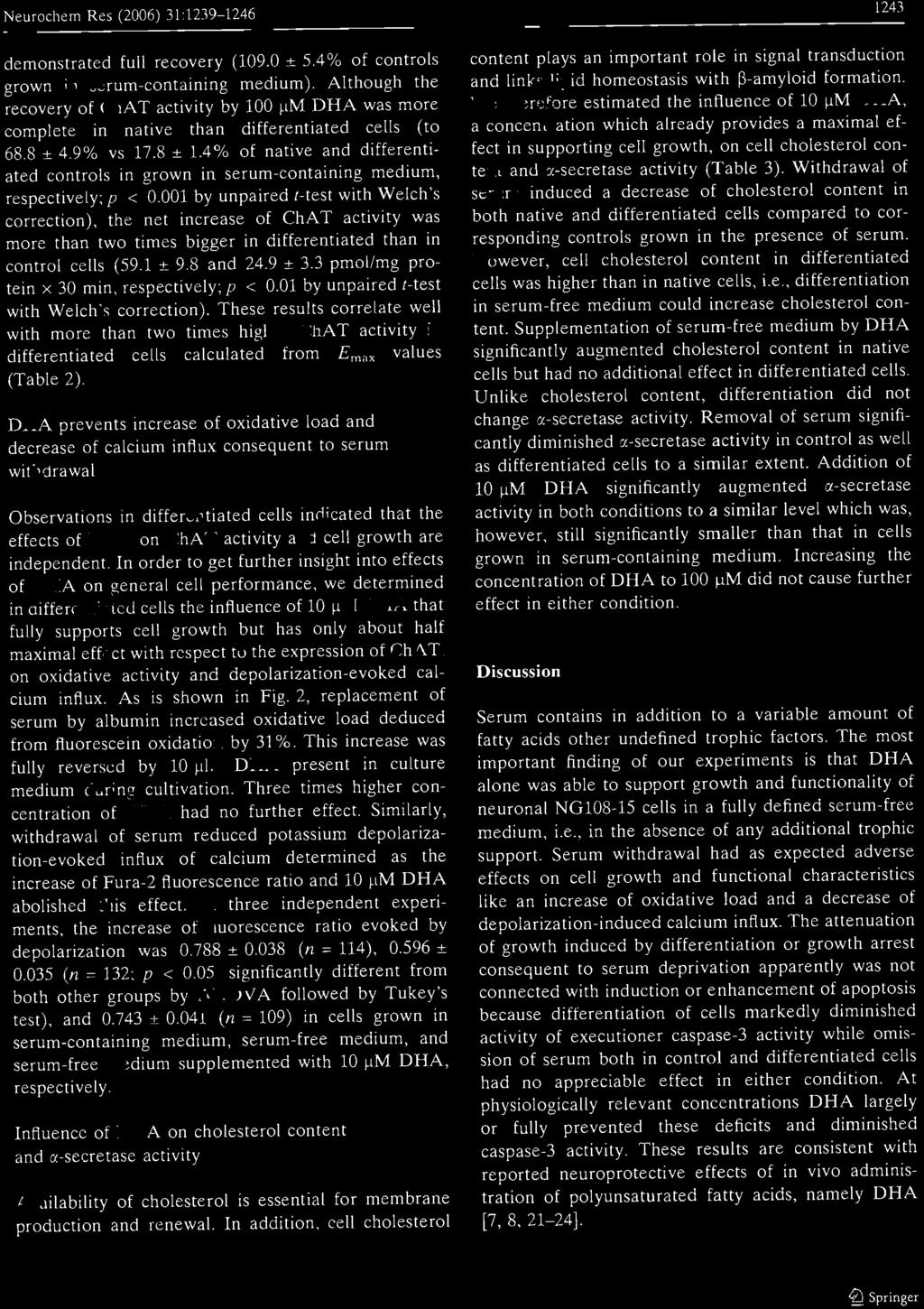 4% of native and differentiated controls in grown in serum-containing medium, respectively; p < 0.