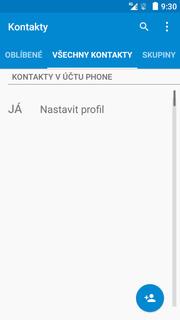 Kopírování ze SIM karty do telefonu