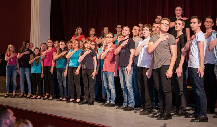 XXIV. ROČNÍK HODNOCENÉ PŘEHLÍDKY GYMNAZIÁLNÍCH SBORŮ GYMNASIA CANTANT 2018 Organizátorem celostátní přehlídky GC 2018 je spolek GYMNASIA CANTANT ve spolupráci s Gymnáziem Brno, Vídeňská, příspěvková