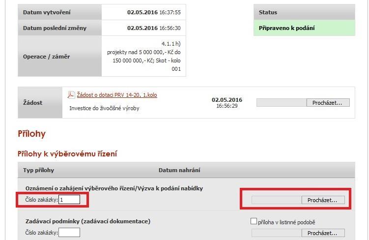 , o veřejných zakázkách / Přílohy k zadávacímu řízení - dle zákona č. 134/2016 Sb., o zadávání veřejných zakázek).