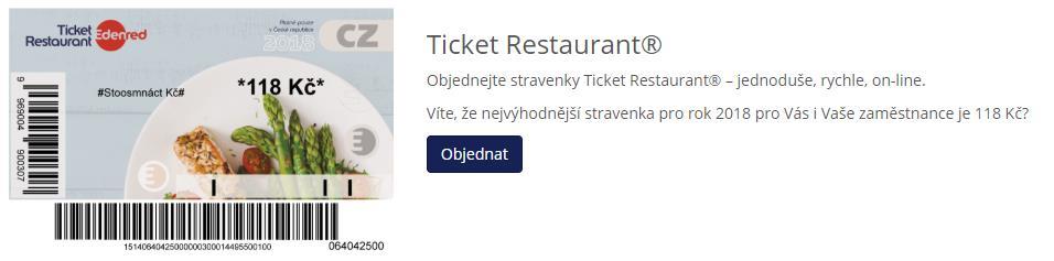 Po jeho stisknutí si budete moci vybrat produkty jsou rozděleny na stravování, volnočasové benefity, dárkové poukázky a nakonec sociální poukázky.