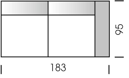 Jednotlivé elementy: 3ALR 3-sedák s 2 područkami 2ALR 2-sedák s 2 područkami Sessel Křeslo s 2 područkami 3-sedák, područka vlevo 3-sedák, područka látková 6 17.670,- 14.690,- 9.730,- 16.060,- 16.