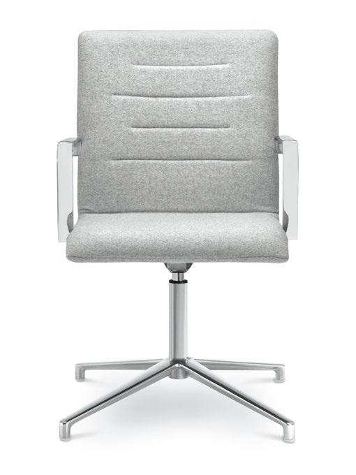 Série Oslo tak zahrnuje židle rozmanité svým použitím a zároveň jednotné svým charakteristickým designem. Die Modellreihe Oslo ist elegant und multifunktional.