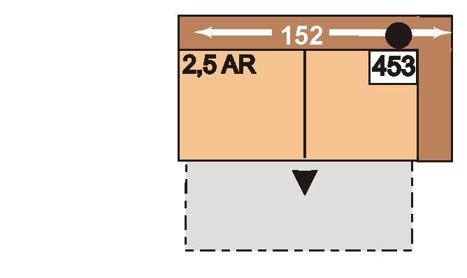 příčným lůžkem, 450 3AL 451 3AR 178 područka leo nebo prao Ploca lůžka: 5