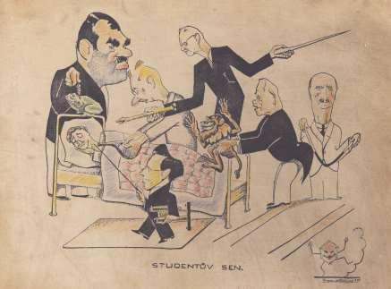 Karikatury Zpracováno přibližně 60 karikatur, většinou originálů. Některé byly publikovány ve Věstníku československých lékařů jako doprovodný materiál k fejetonům.