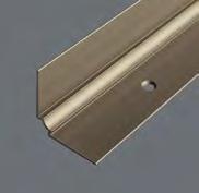 Profil je použitelný také jako vnitřní hrana schodu v kombinaci se schodovou hranou vrtanou 39,5 29,5 mm, tloušťky 2,5 mm.  úpr.