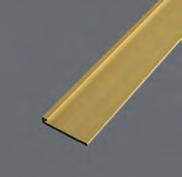 Ukončovací profil 21 3,5 mm, tloušťka 2 mm Ukončovací profil použitelný pro ukončení podlahových ploch s tloušťkou 2 mm nebo pro jejich dokonalé napojení na stěnu.