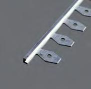 Ukončovací profil ohýbatelný 21 4,5 mm, tloušťka 3 mm Jednoduše ohýbatelný ukončovací profil s minimálním rádiusem 40 cm.