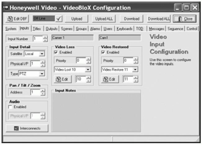 Konfigurační software pro nastavení matice VideoBloX (VideoCFG) Konfigurační software je 32-bitová aplikace kompatibilní s Windows 95/98/NT/2000 zajišťující snadné programování a nastavení systému.