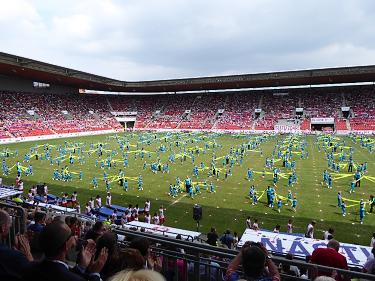 Světové gymnaestrádě v Dornbirnu v Rakousku v