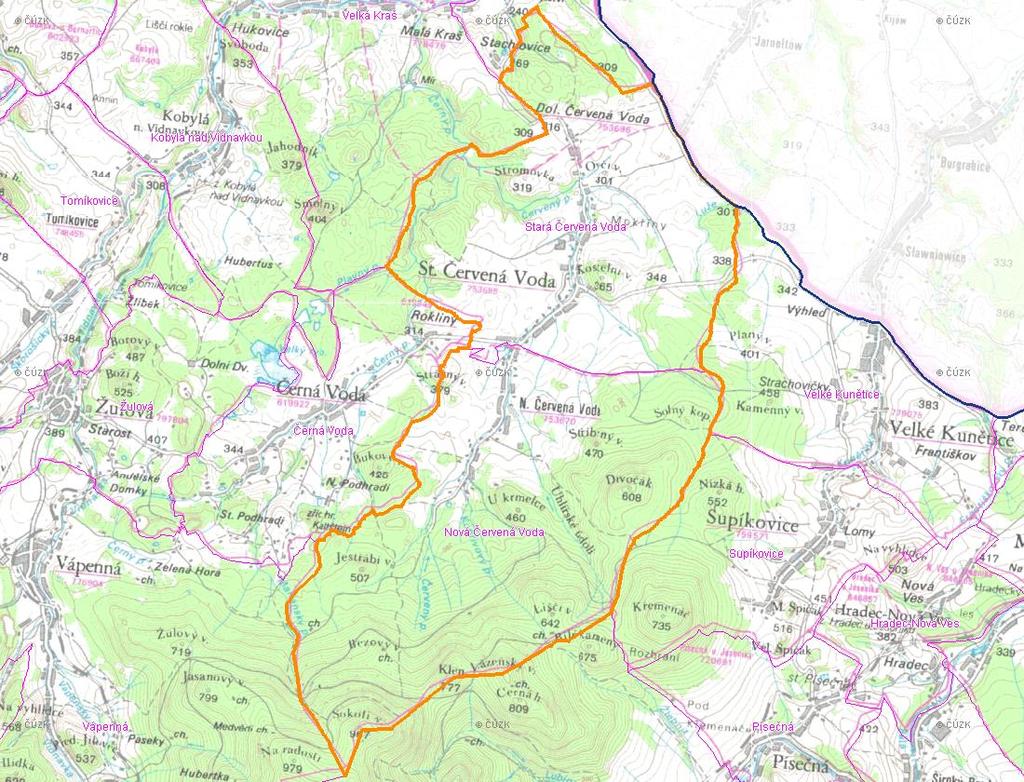 A. NÁZEV OBCE Název části obce (ZSJ): Mapa A: Území obce Přehledová mapka Kód části