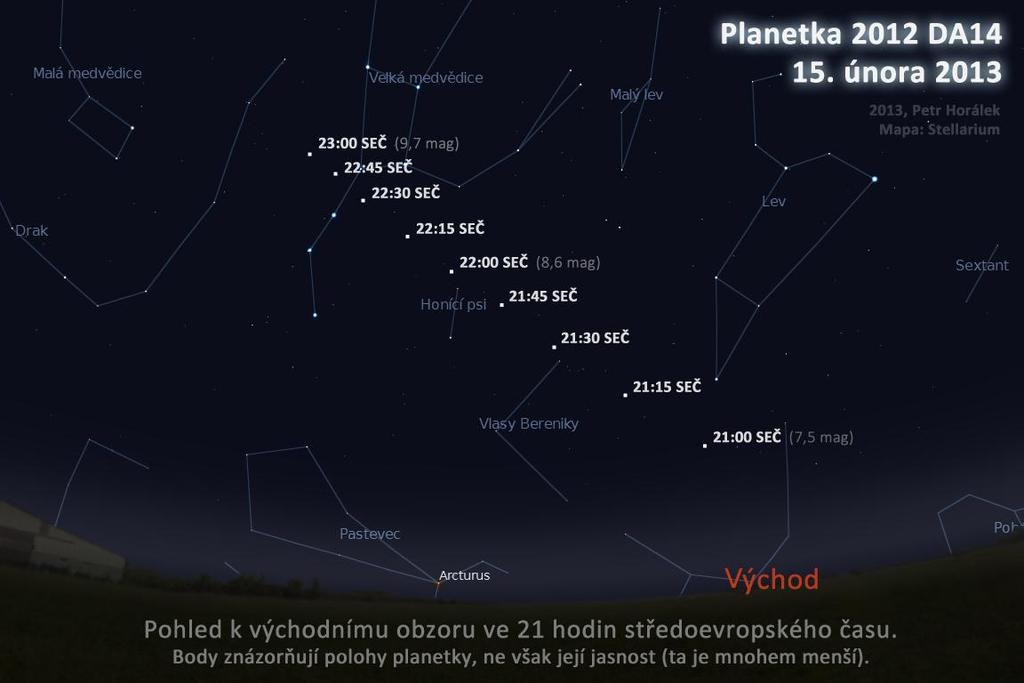 Autor mapky: Petr Horálek, www.astro.cz Česká astronomická společnost (ČAS) vydává od května 1998 tisková prohlášení o aktuálních astronomických událostech a událostech s astronomií souvisejících.