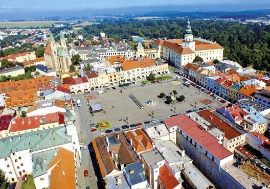 Pokud raději trávíte dovolenou v pohybu a chcete skloubit aktivní odpočinek se sportem a poznáváním nových míst, i pak je Kroměříž tím