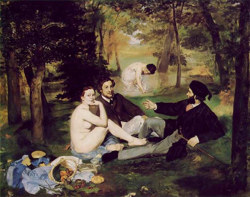 Edouard Manet (1832-1883), Le Dejeuner sur L'Herbe,