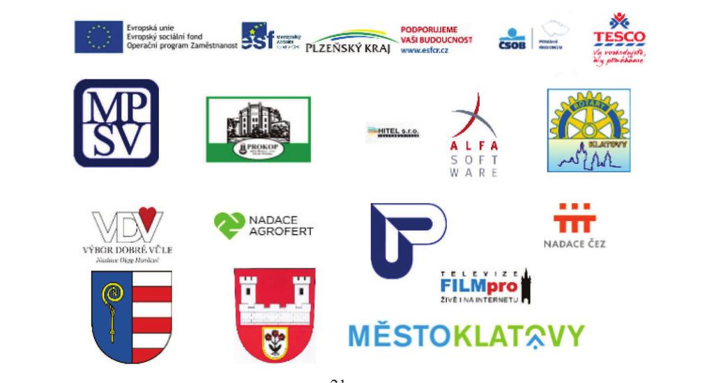 Děkujeme: Plzeňskému kraji v rámci individuálního projektu Podpora sociálních služeb v Plzeňském kraji 2016 2019, který je financován z prostředků ESF prostřednictvím Operačního programu Zaměstnanost.