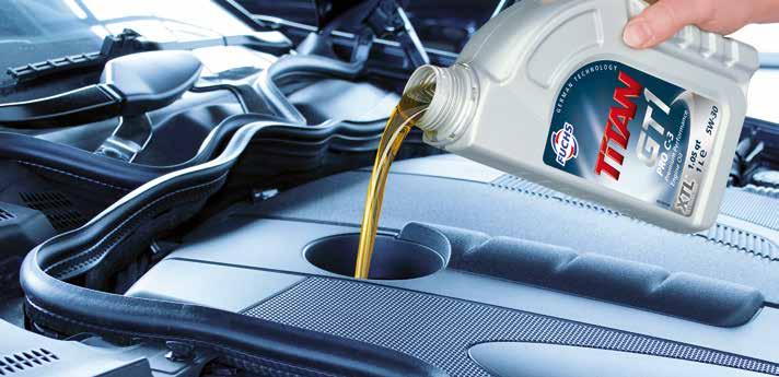 Automotivní maziva Výrobní program maziv 13 Motorové oleje Produkt Popis Specifikace Schválení Doporučení FUCHS Motorové oleje pro osobní automobily GT1 EVO SAE 0W-20 Prvotřídní motorový olej s novou