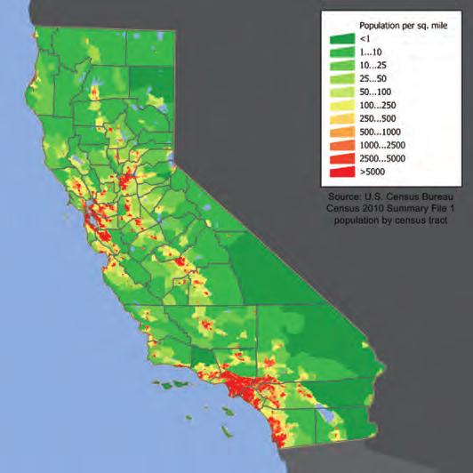 Nebezpečné místo? Situace v oblasti životního prostředí v Kalifornii Herbert Krill Zima je v Kalifornii obdobím dešťů. Ale ani v lednu ani v únoru letošního roku moc nepršelo.