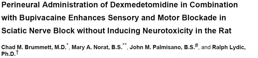 Dexmetomidin Sedace